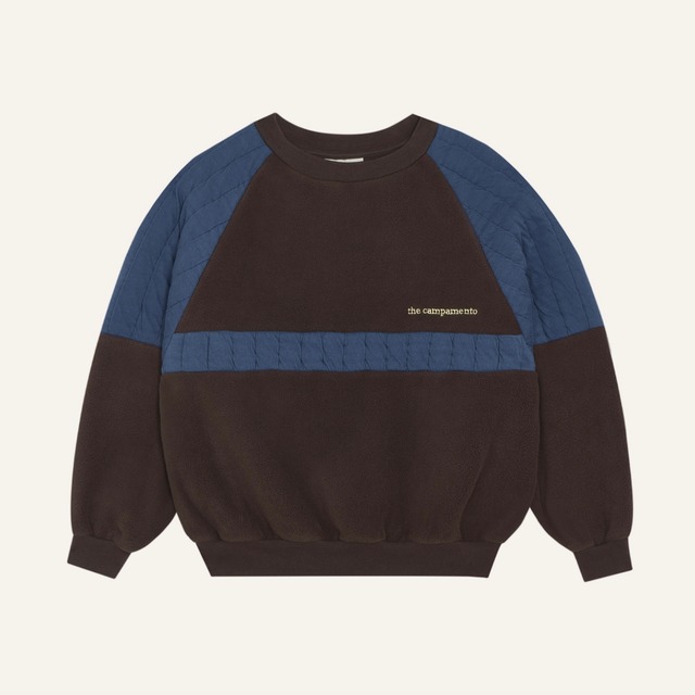 即納【The Campamento】Brown Polar Sweatshirt / スウェット / カンパメント