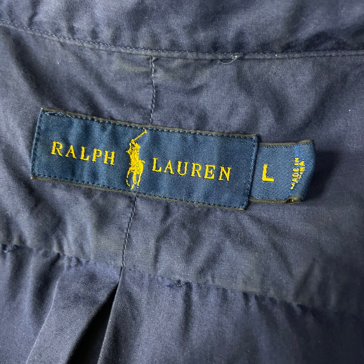 Ralph Lauren ラルフローレン 半袖 ボタンダウンシャツ メンズL 古着