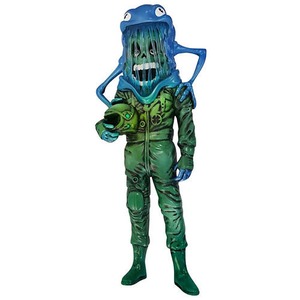 The Astronaut (Blue-Green edition) by Alex Pardee