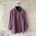 Check Hooded Zip Blouson