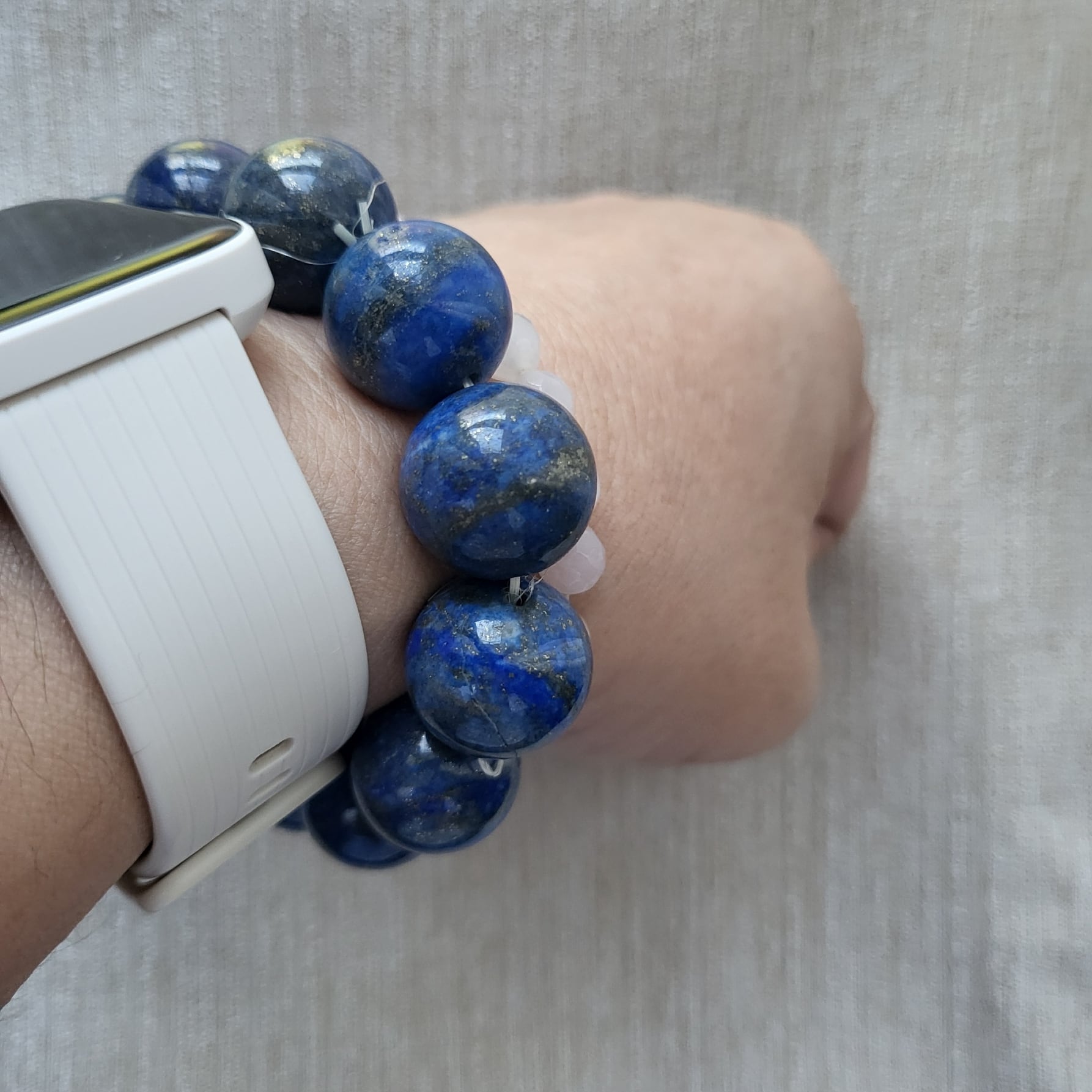 素材】水晶の線 オペロンゴム ホワイト 太さ0.8mm長さ10m ~送料無料