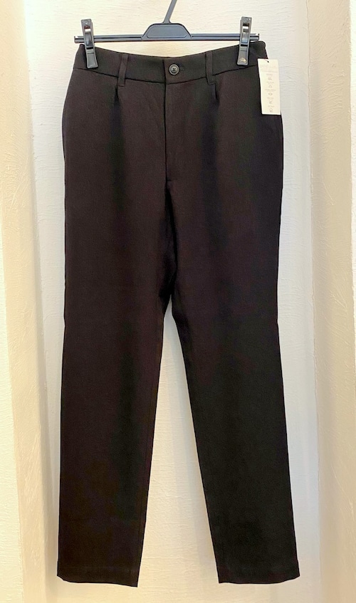 LANATEC®LEI Tapered Slacks Pants Black