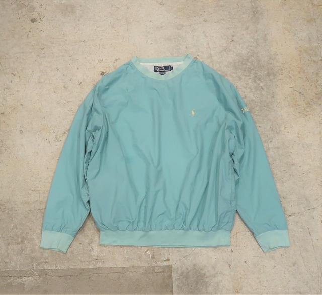 90～00s Ralph Lauren Pull-Over Nylon Jacket Tiffany Blue | 