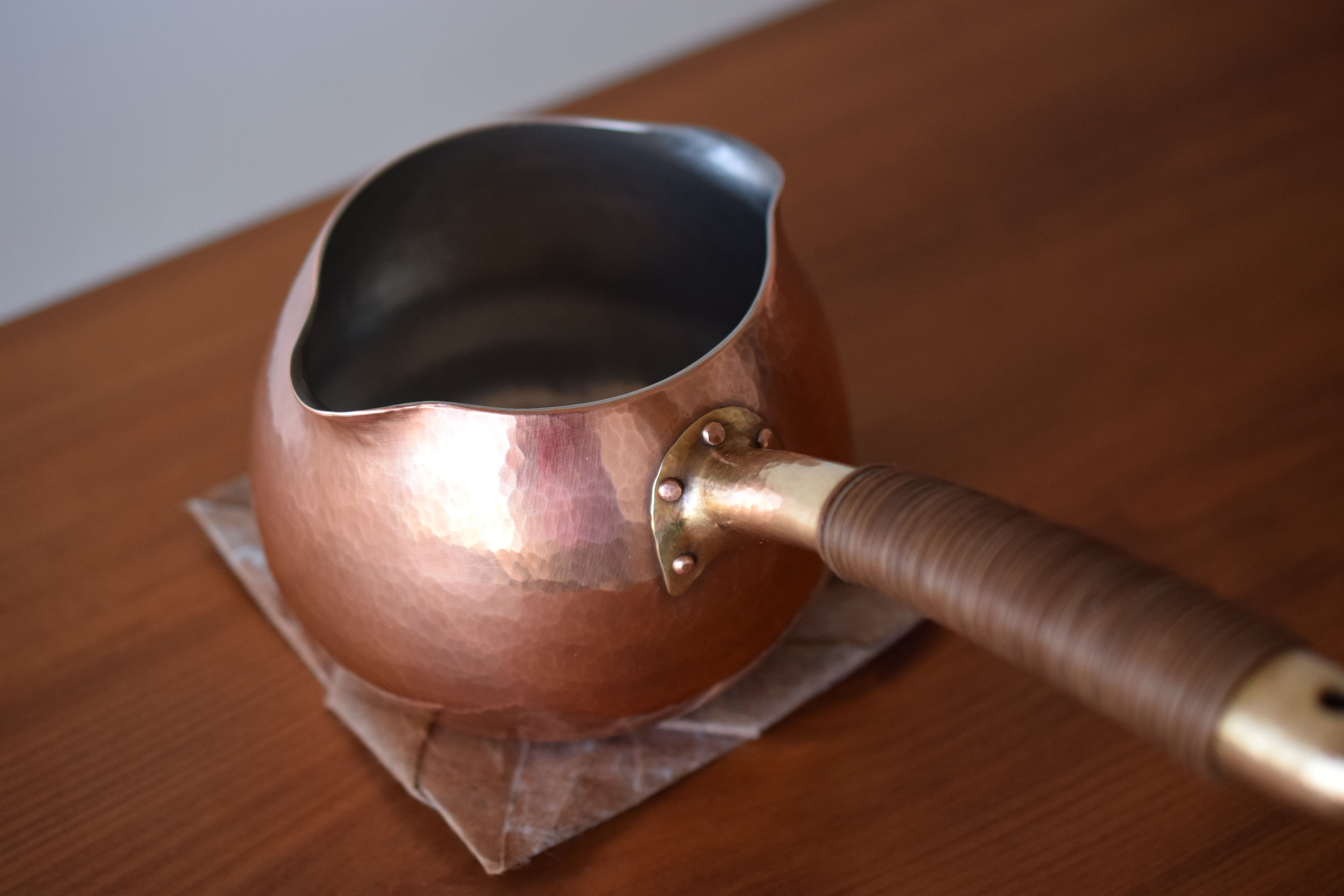 銅製ミルクパン (M) ※受注品 | yurisuke