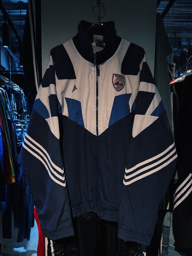 【D4C】90's vintage adidas Originals "Olympic team Norway" switching design track jacket
