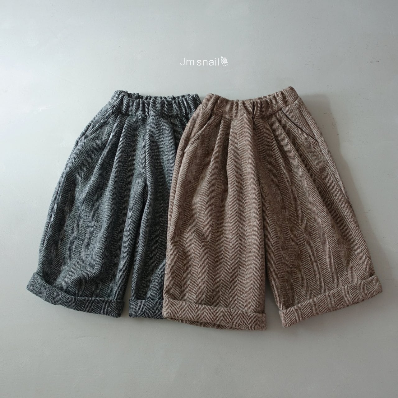 «予約»«jm snail» ヘリンボーンパンツ 2colors