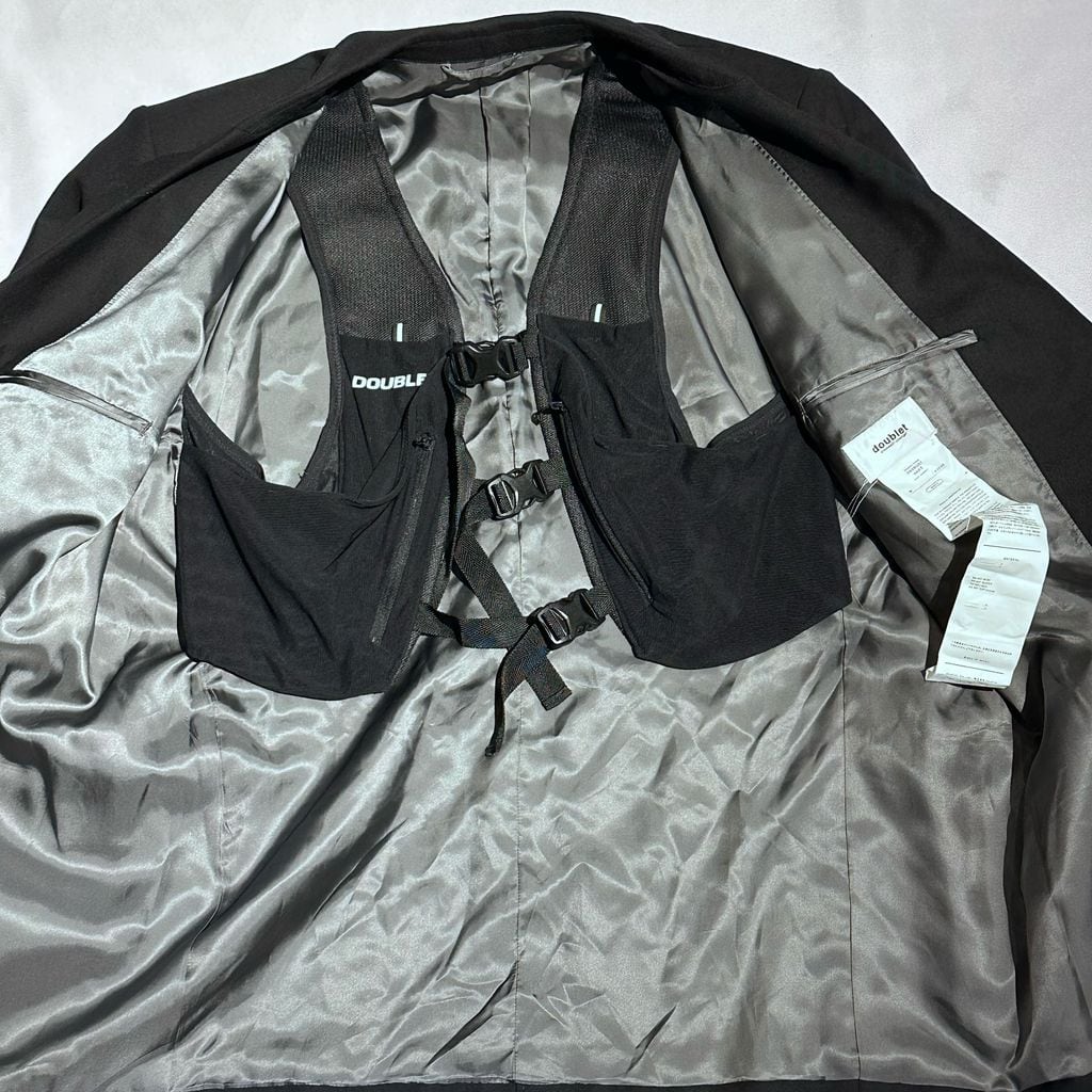 doublet ダブレット 25SS TAILORED JACKET WITH TRAIL VEST テーラード