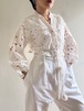 OLD Cutwork Design Blouse