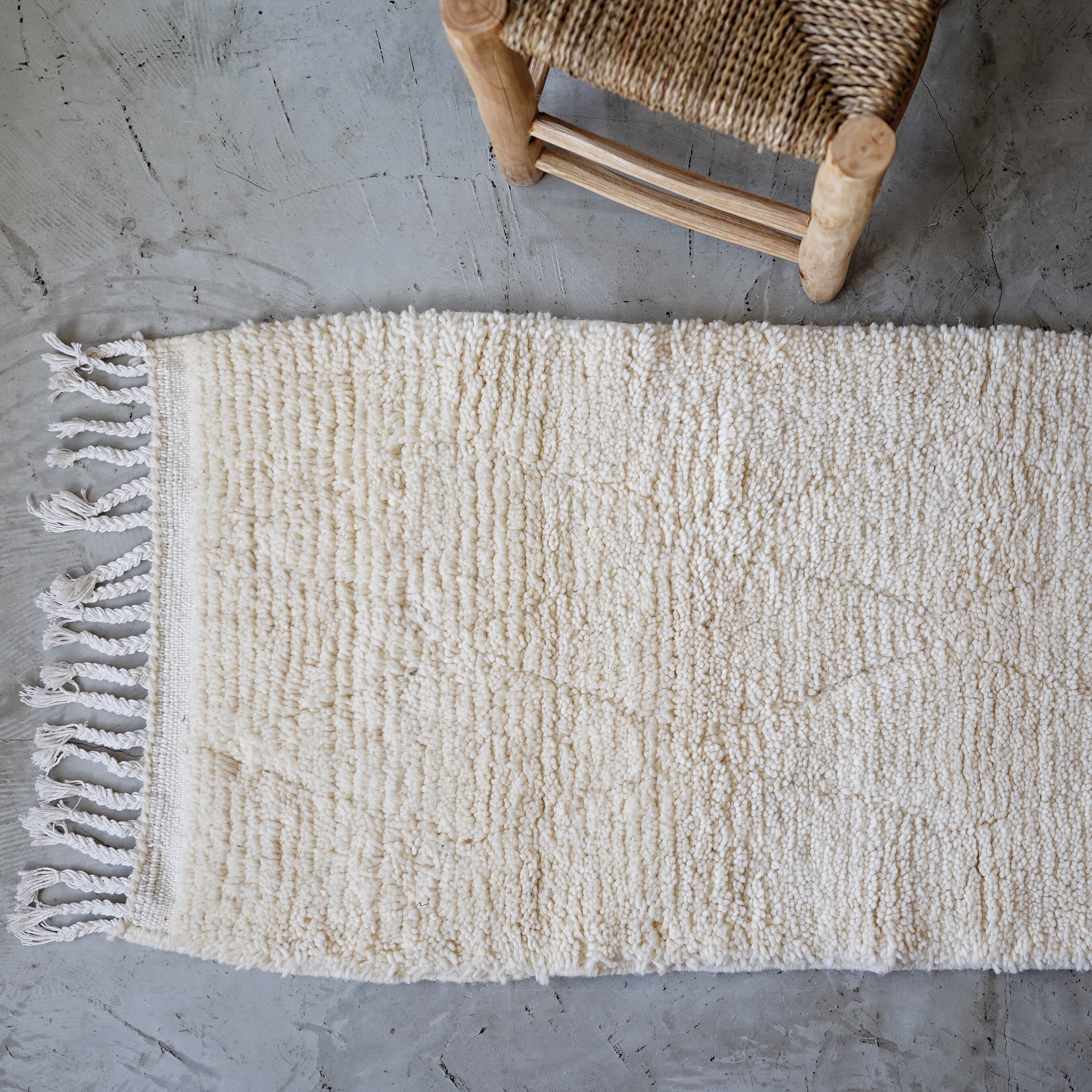 最終価格‼️モロッコより直輸入【本物】上質なベニワレン-No13 96×137 モロッコ ベニワレンラグ