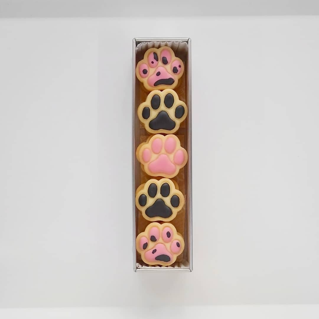 肉球クッキー缶 | Little Zoo Cookie
