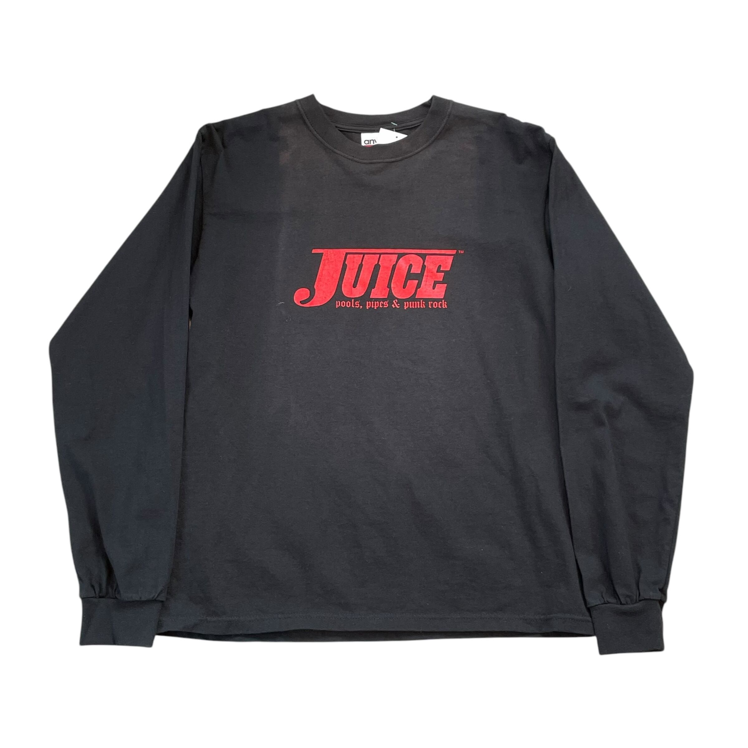 00s JUICE MAGAZINE logo L/S T-shirt