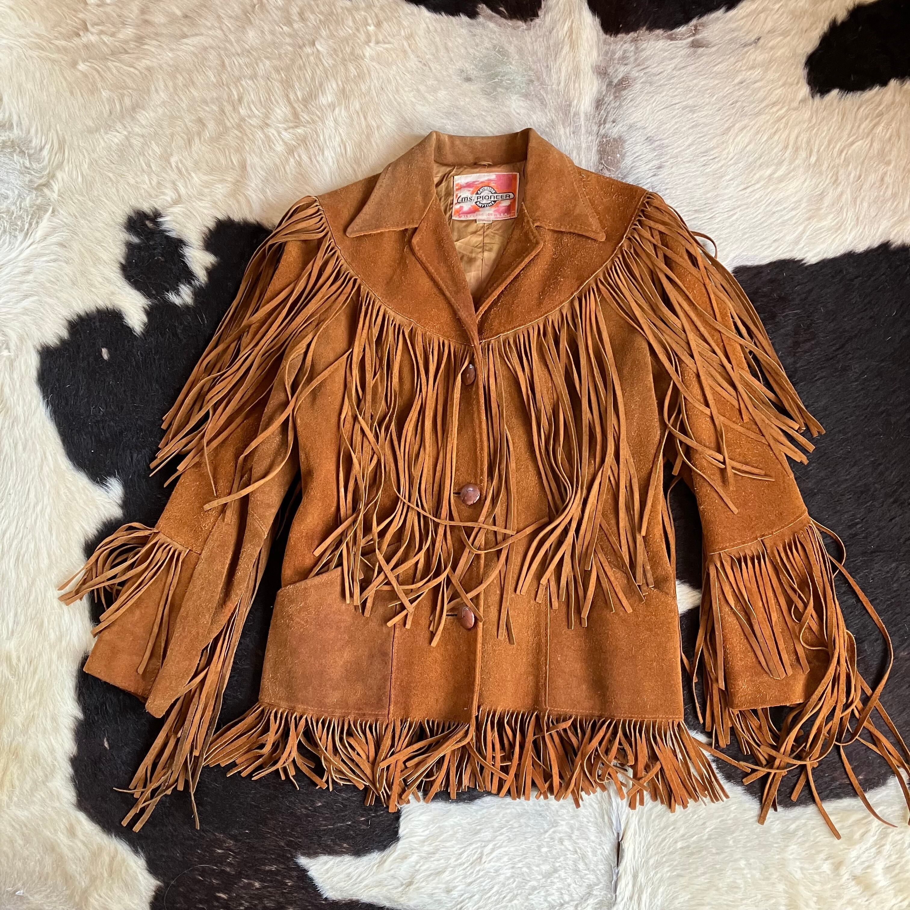 USA製 本革スウェード フリンジ レザージャケット | CORRINA CORRINA 