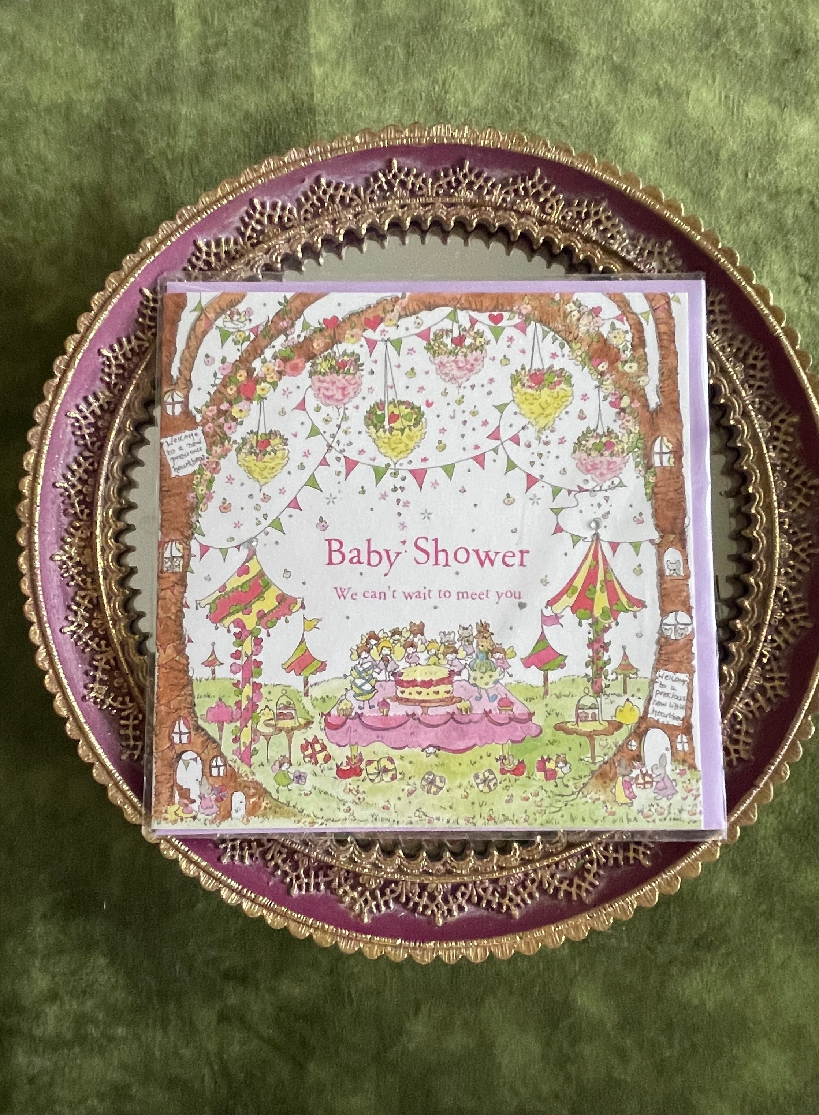 『Baby Shower』グリーティングカード 封筒付　イギリス製