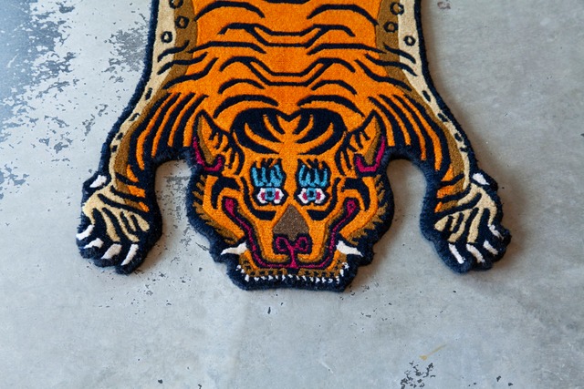 Tibetan Tiger Rug 《XSサイズ•ウール011》チベタンタイガーラグ