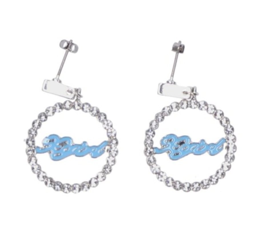X-girl】RHINESTONE CHARM EARRINGS ピアス【エックスガール】 | INCEPTION