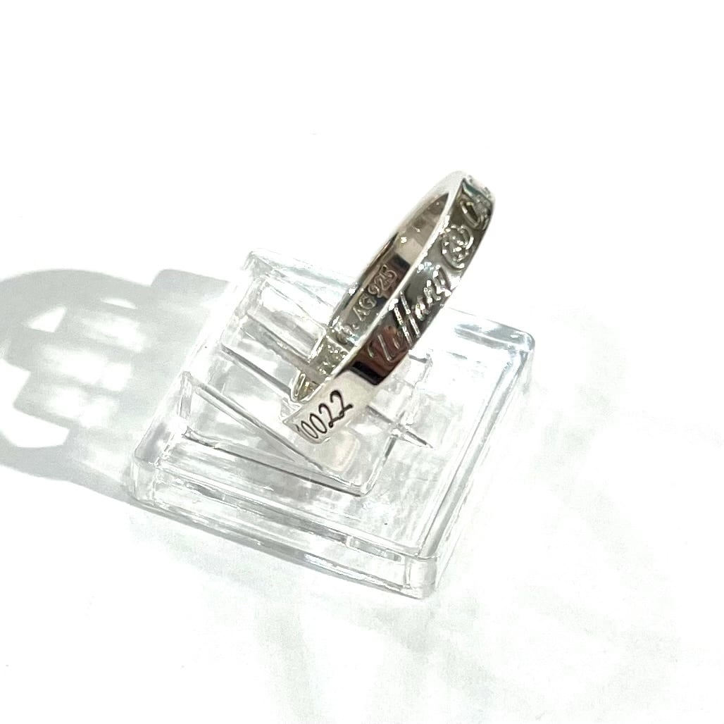 TIFFANY＆CO】【8.5号】 2525 ティファニーaddressナローリング 指輪