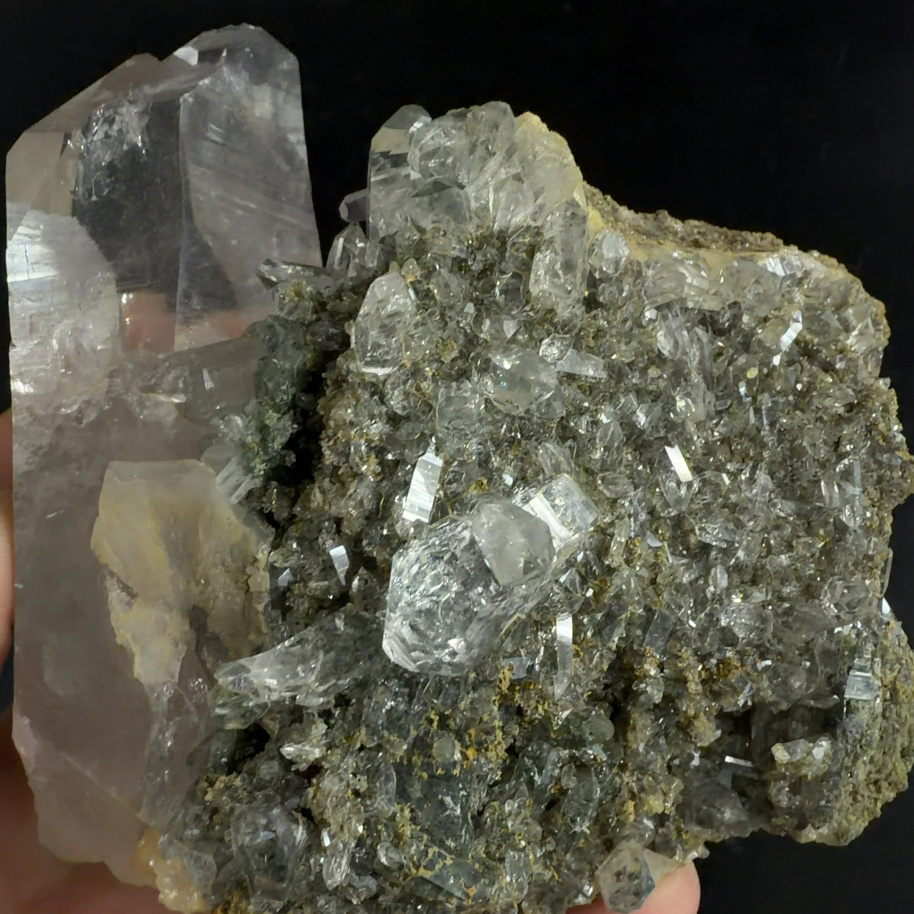 E33248】ヒマラヤ水晶 マニハール産 水晶 ヒマラヤ産 ヒマラヤ水晶