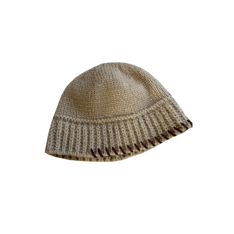 7色展開ケーブル編みニット帽子 | mblueshop