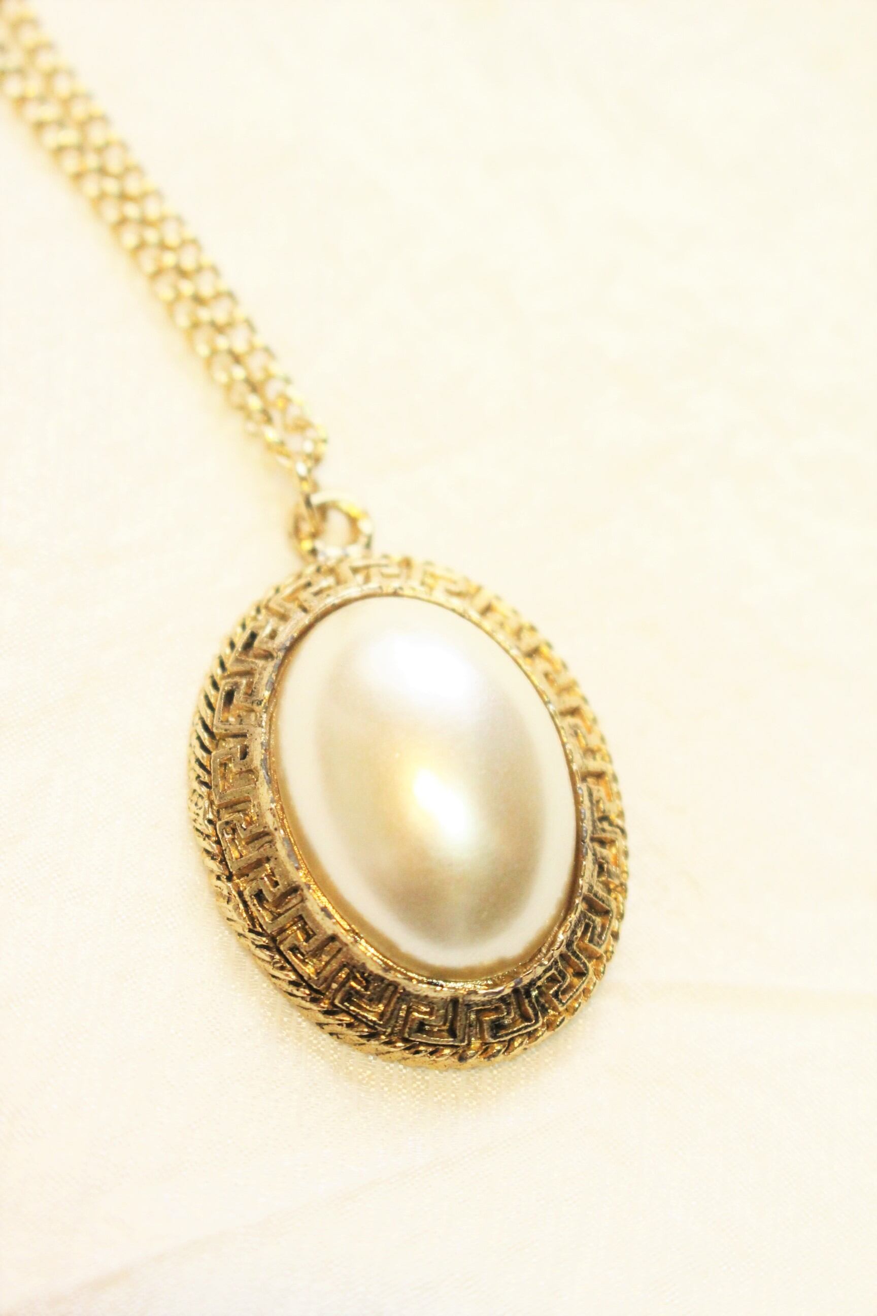 Antique pearl ネックレス