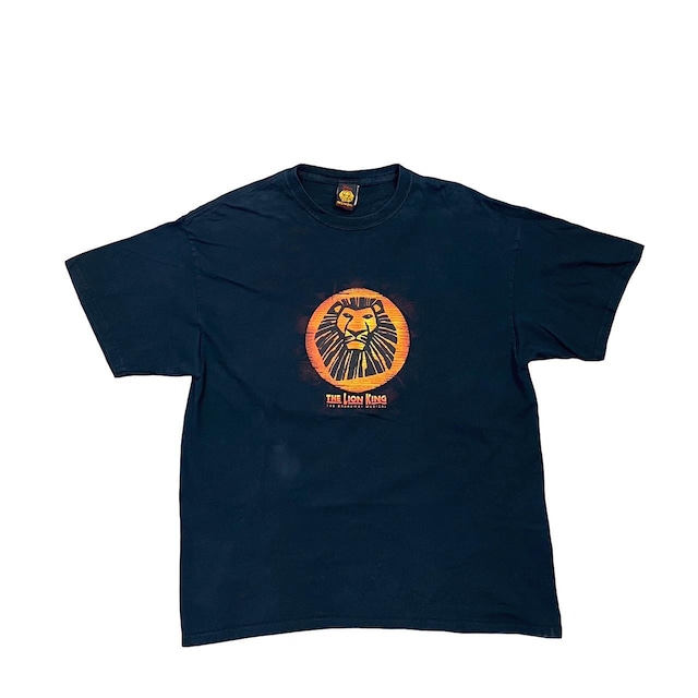 THE LION KING THE BROADWAY MUSICAL TEE BLACK 4339