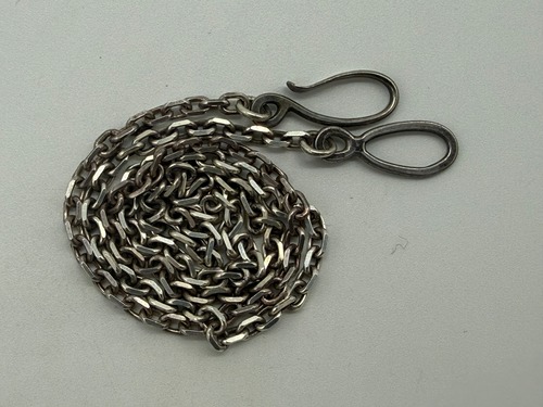良品　細角オールドフックチェーン14.33g