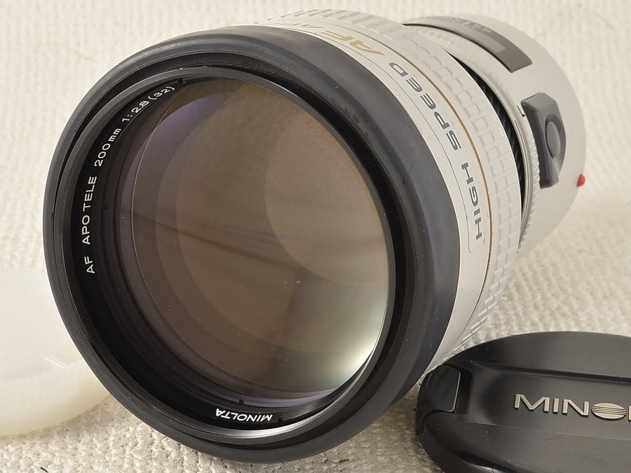 MINOLTA HIGH SPEED AF APO TELE 200mm F2.8 G ソニー用ミノルタ（9853