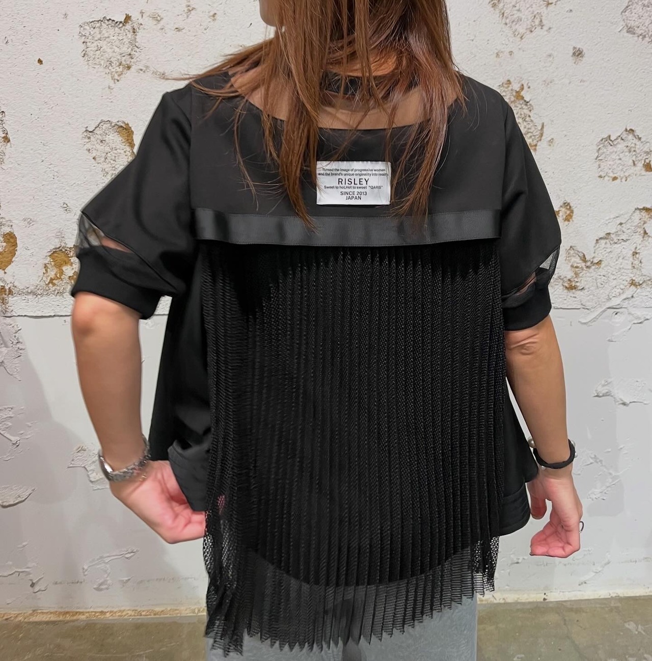 リズレイ RISLEY risley バックプリーツCS