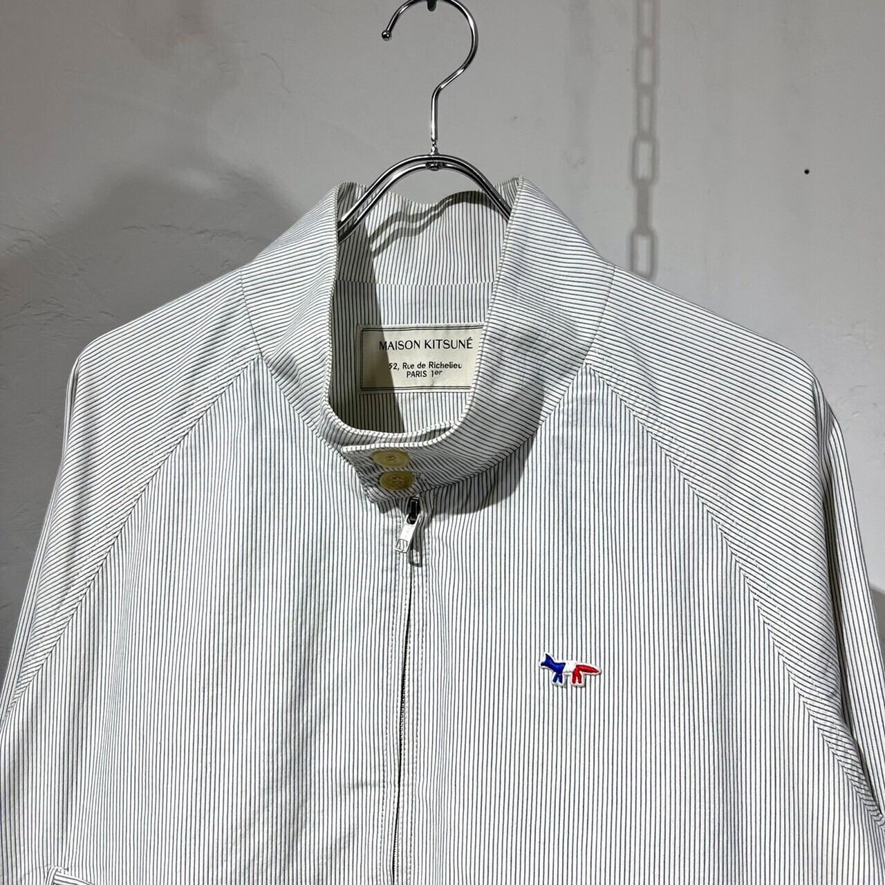 メゾンキツネ　ハリントンジャケット　XL MAISON KITSUNE（メゾン キツネ） ハリントン ジャケット