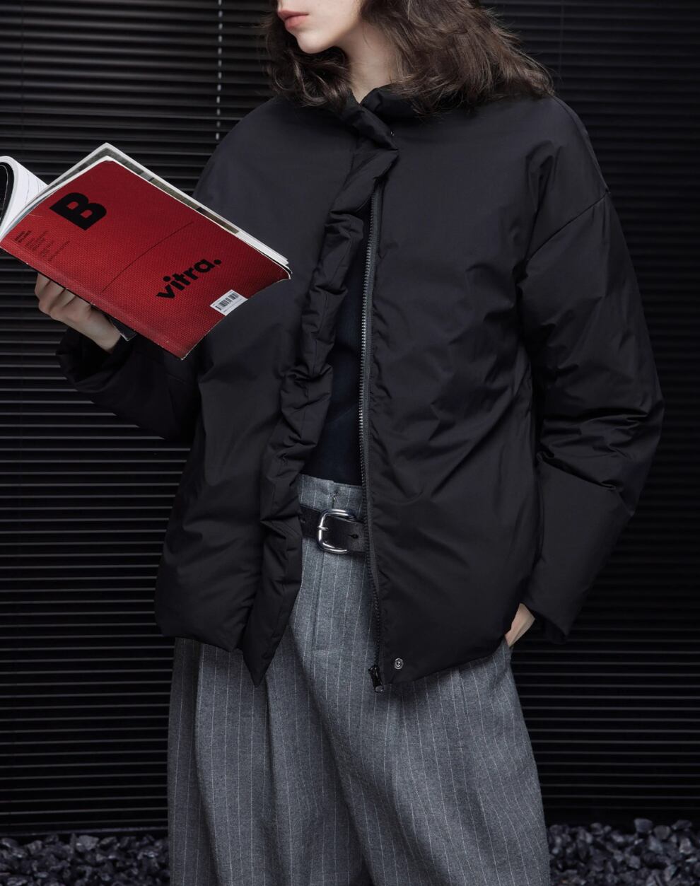 スタンドカラーデザインパファージャケット ・17709 | stir - ステア