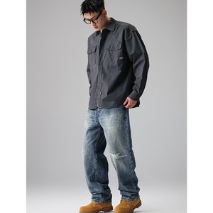 Front pocket design shirt C4158