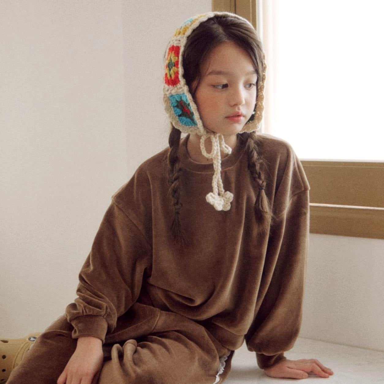 «Sold out»«ジュニアサイズあり» By MiMi ベロアmtm 2colors