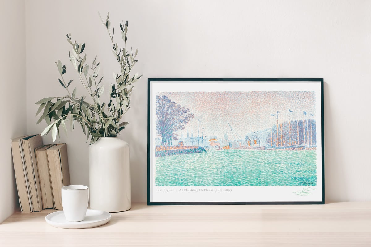 ポール・シニャック At Flushing (A Flessingue) | AP115 | アート