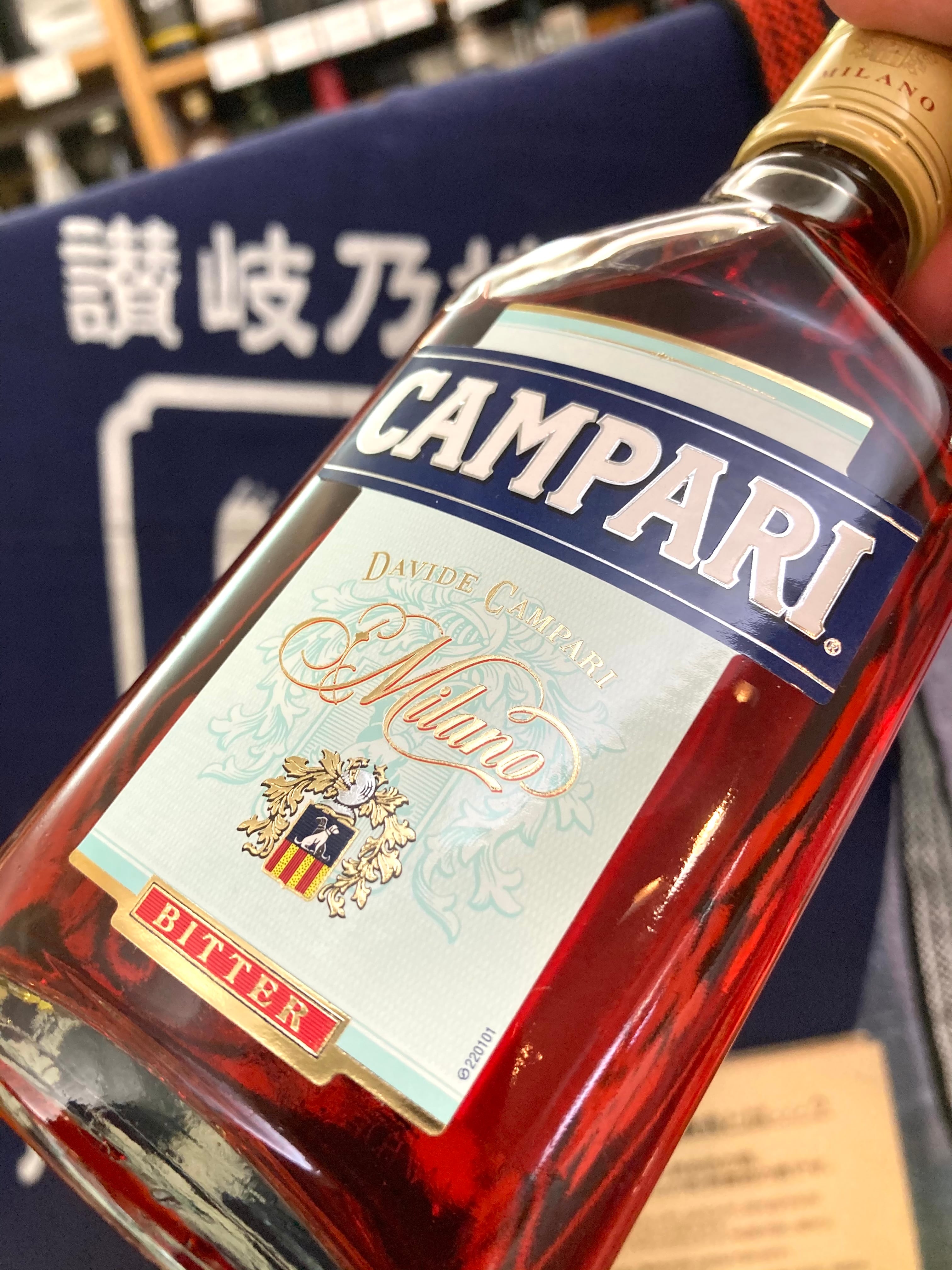 【古酒】CAMPARI  カンパリ 1000ml２４度　イタリア　リキュールカシス