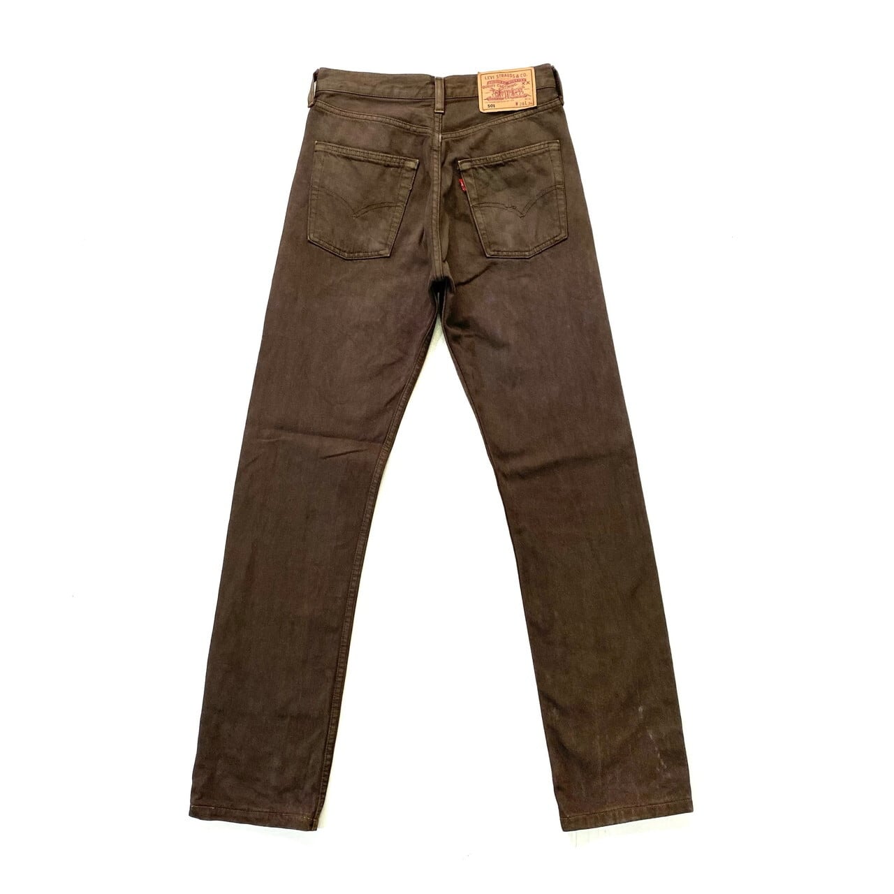 90年代 Levi's ユーロリーバイス 501 ストレート 後染めブラウン