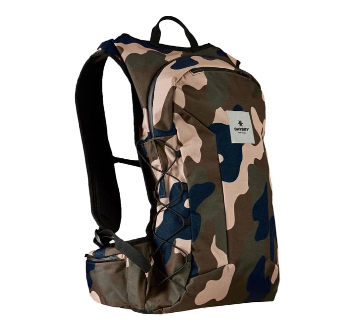 SAY SKY | Running Commuter Backpack 12L | Woodland Camo | Unisex