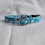 リバティプリント ガーベラ(ターコイズ)