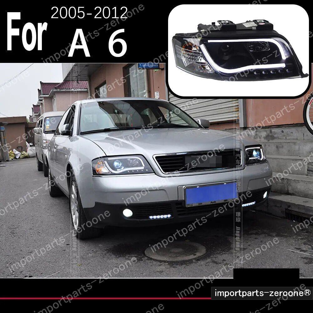 アウディ A6 C5 C6 アップグレードヘッドライト 2005〜2011 Headlight