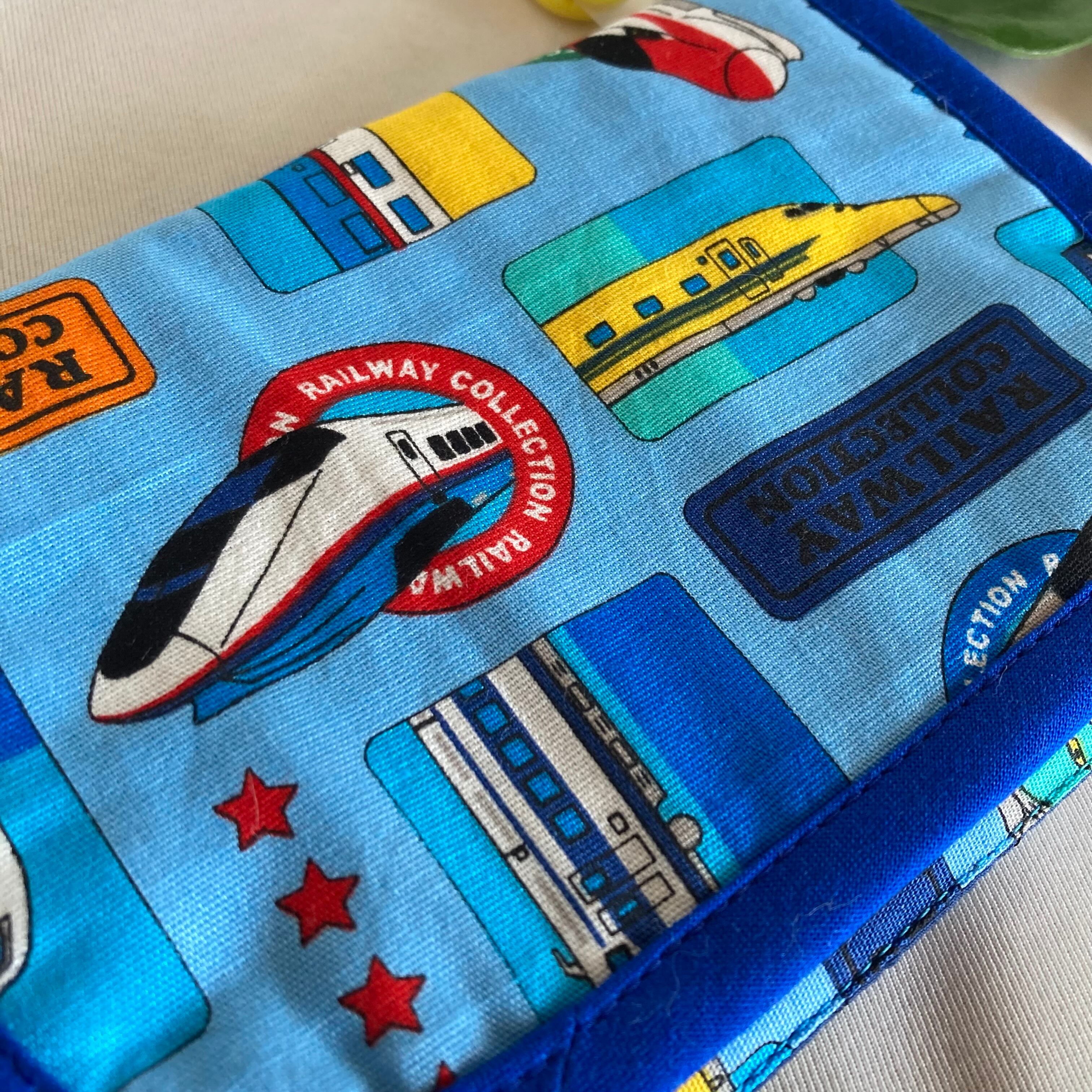 オーダーOK】移動ポケットはやぶさ新幹線ドクターイエロー電車☆マスク