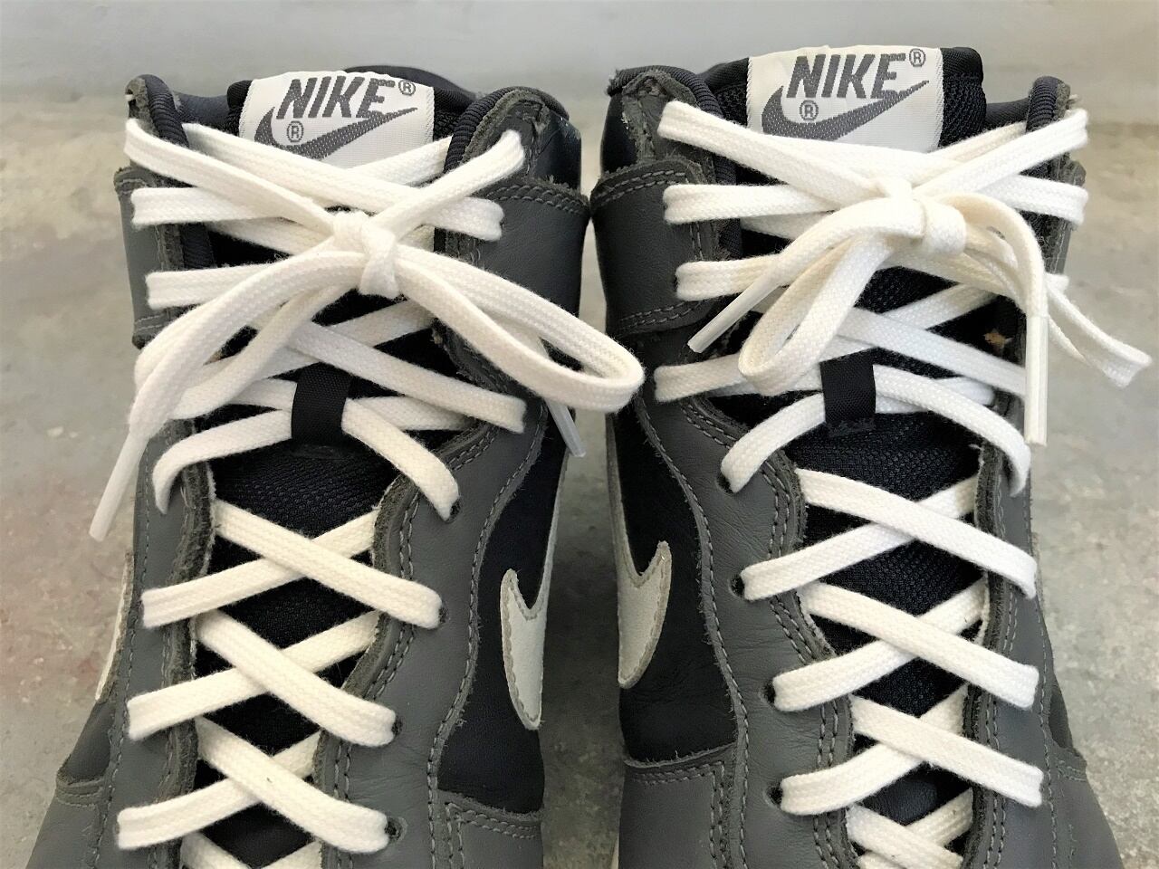 2002 NIKE DUNK HI LIGHT GRAPHITE/DARK OBSIDIAN | AFTER DARK