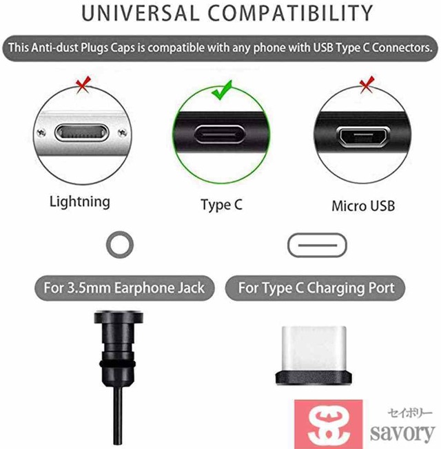 Type C キャップ コネクタカバー セット 携帯type C充電穴キャップ コネクタカバー タイプc 3 5mmイヤホンジャック用 Simカード取り出す 金属typecケーブルコネクタカバー 防塵 防砂 タブレット スマホ対応 Onlinesavory