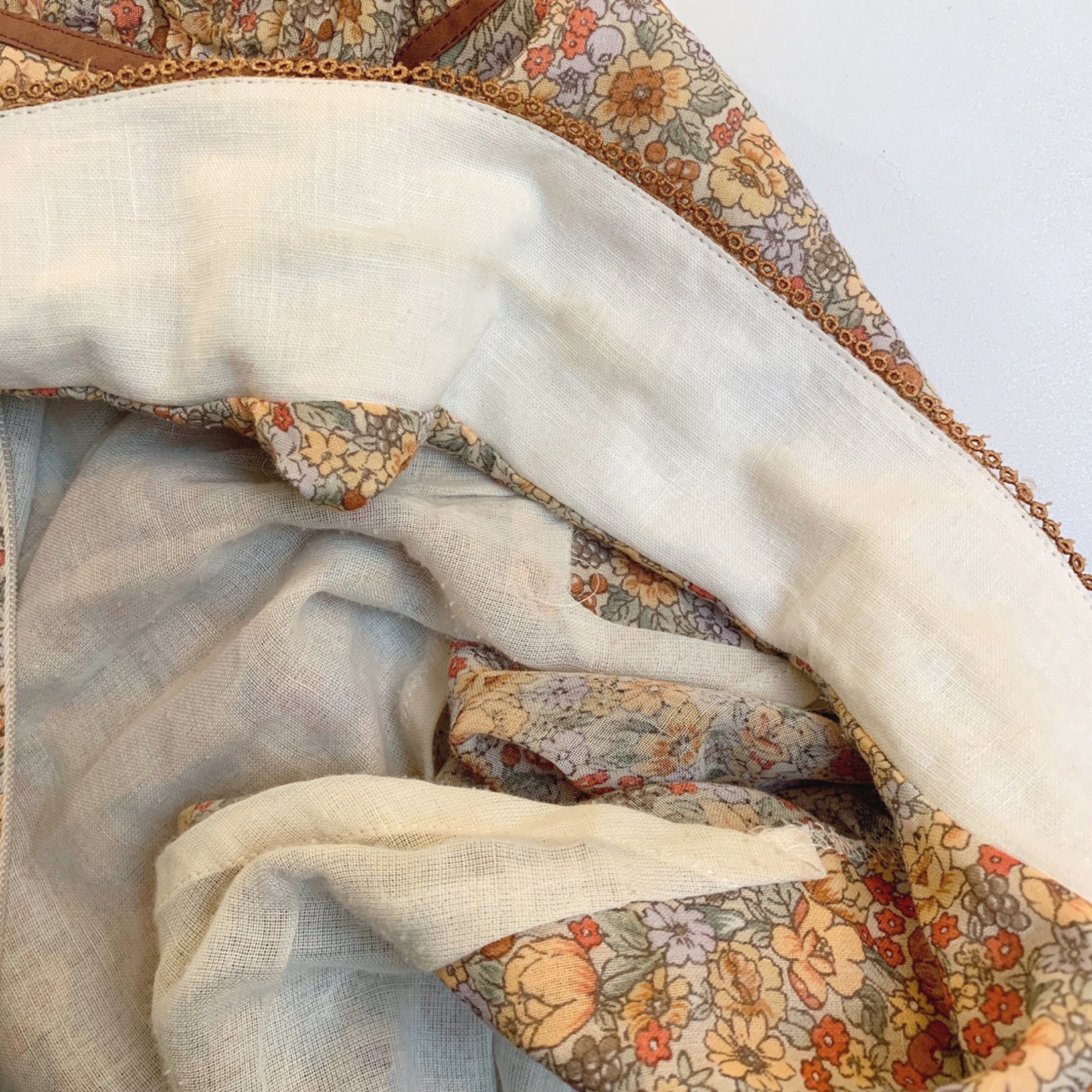 warm flower piping flare one-piece