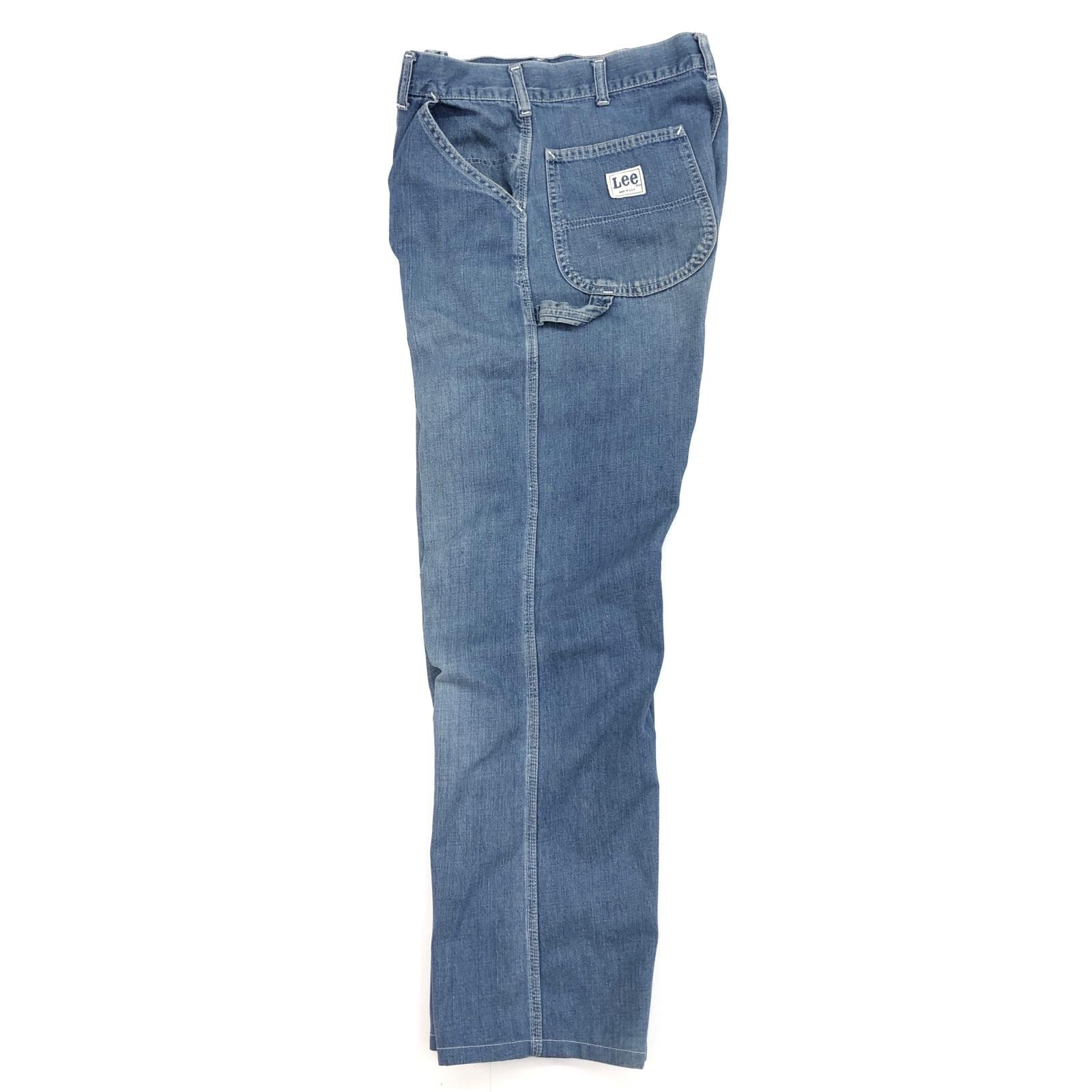 LEE リー 70-80年代 USA製 デニムペインターパンツ TALON 42 ジッパー