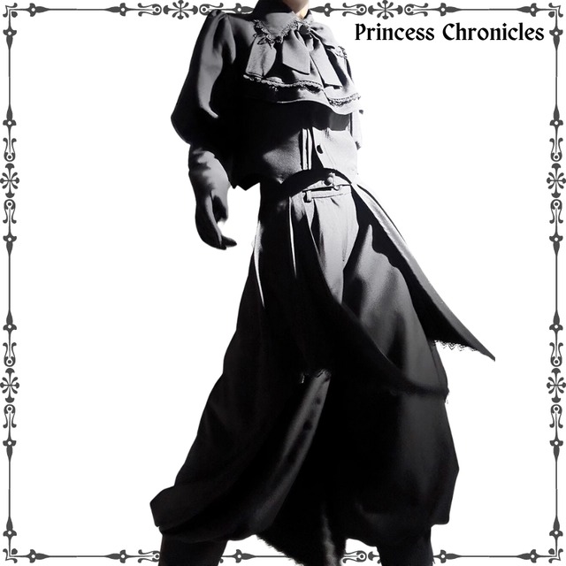 【国内到着】 王子系 皇子系ロリィタ 少年装 男装 ブランド Princess Chronicles ショートジャケット ダークファッション メンズロリータ 原宿系 王子系ロリータ