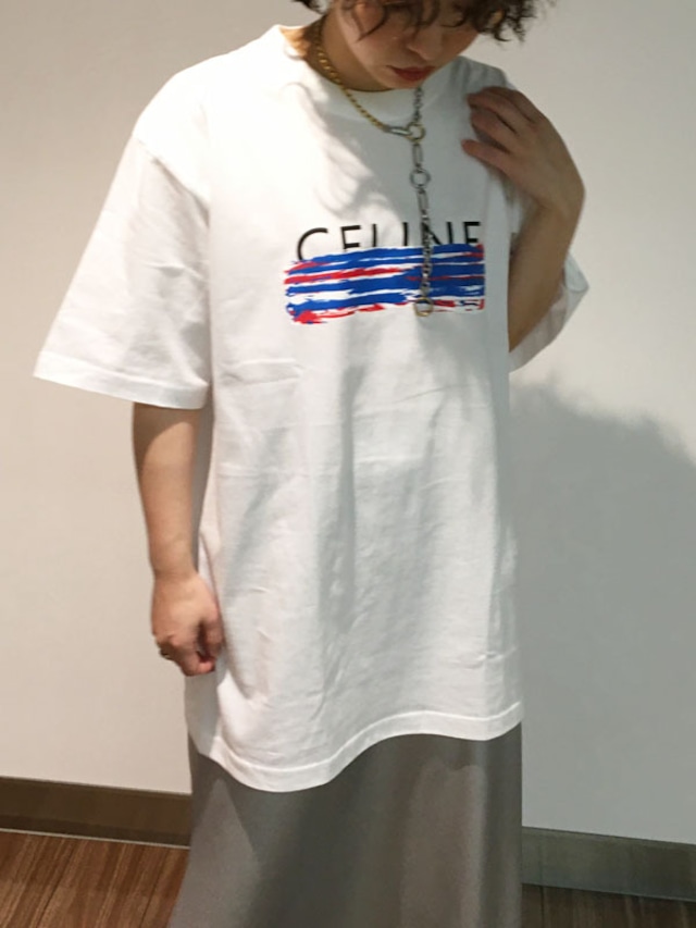 CEロゴ消しTee［Color:ホワイト,ブラック］［SIZE:XL］