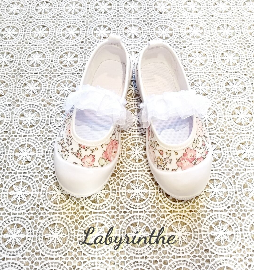 リバティデコパージュレース上履き | ~Labyrinthe~