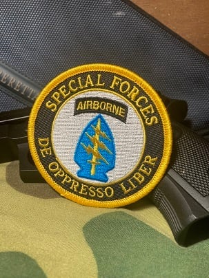 U.S.Army アーミー アメリカ陸軍 グリーンベレー 空挺 ミリタリー ワッペン パッチ PM0202