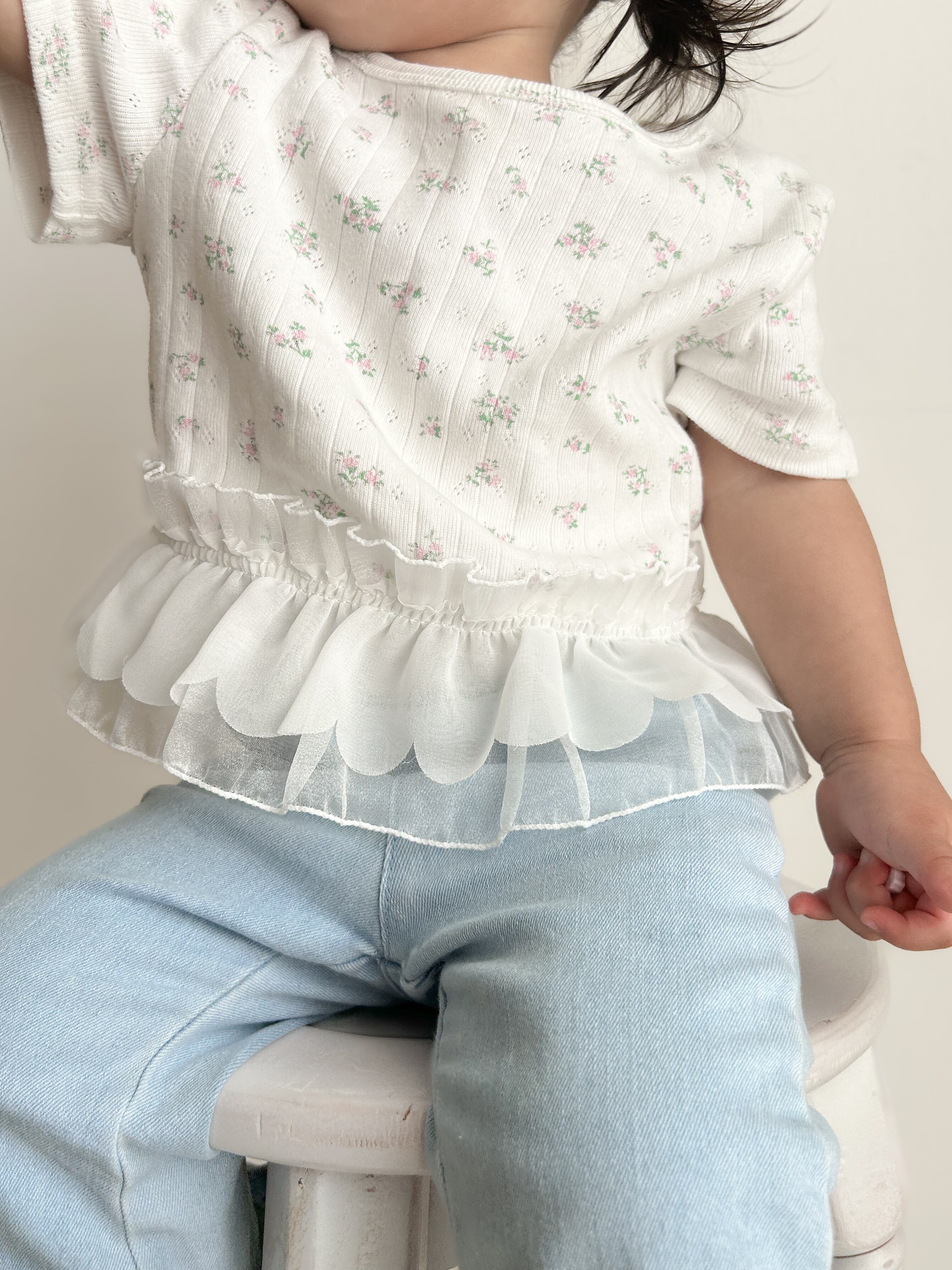 ꒰ 即納 ꒱ Emily lace T / bonaloi