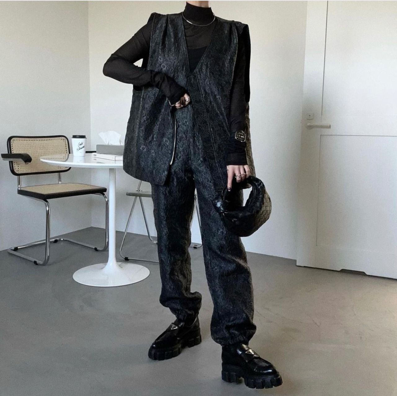 swell jacguard vest/noir
