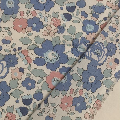 ◆輸入 リバティ LIBERTY タナローン Betsy Asagao ベッツィ アサガオ 約130×50cm