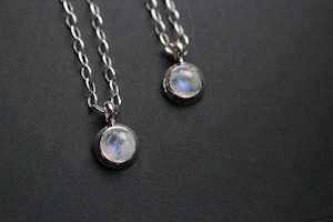 blue echo / blue moon stone necklace